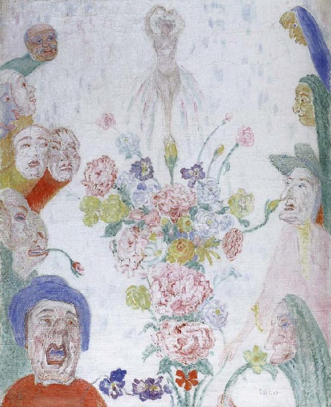 James Ensor The ideal oil painting image